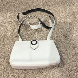Frances Patiky Stein White Cross Body